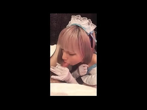 ❤️ Japanese Idol [mayuka], costume babu Perancis, bagian 1, blowjob jeung jerk off jeung lotion porno super di urang ❤