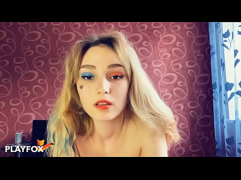 ❤️ Kacamata kanyataanana maya sihir masihan kuring séks sareng Harley Quinn porno super di urang ❤