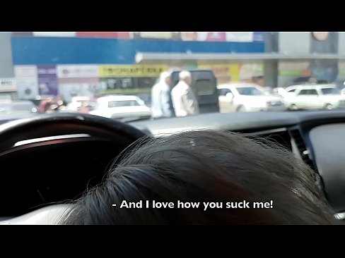 ❤️ Disedot pas di tempat parkir di luar supermarket porno super di urang ❤